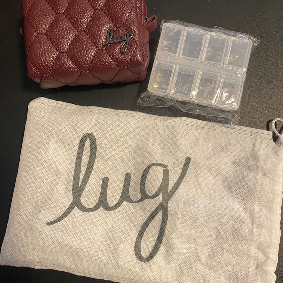 BRAND NEW LUG Mini Choo Choo VL in Wine Includes pill insert & dust cover bag. - Picture 6 of 7